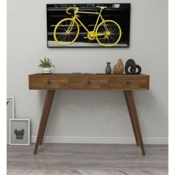 Rolls avlastningsbord 110x 30 cm - Valnöt