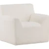 Rossö fåtölj - Vit