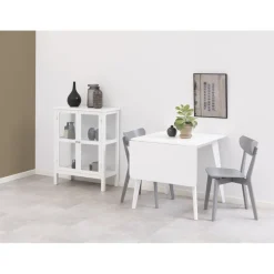 Roxby matbord 80-120 cm - Vit