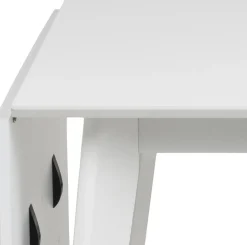 Roxby matbord 80-120 cm - Vit