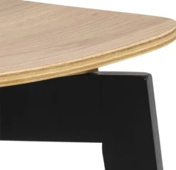 Roxby matstol - Ek/svart