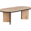 Sable soffbord 119 x 60 cm - Safir ek/svart