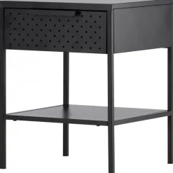 Sacramento sängbord - Svart