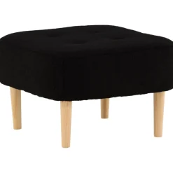 Salina sittpuff - Svart