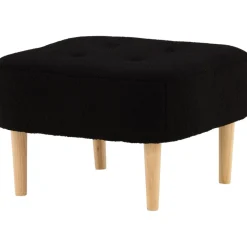 Salina sittpuff - Svart