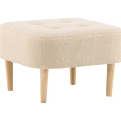 Salina sittpuff - Vit fleece