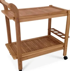 Saltö serveringsvagn i Teak + Rengöringsmedel för utemöbler