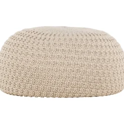 Sam sittpuff Ø60 cm - Beige