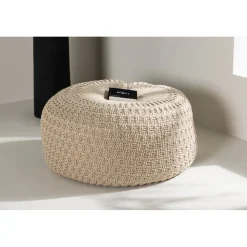 Sam sittpuff Ø60 cm - Beige