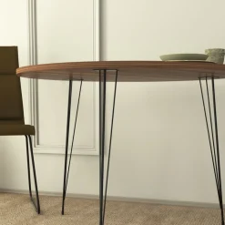 Sandalf matbord 90 cm - Valnöt