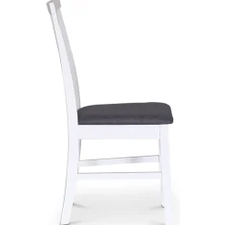 Sandhamn Alice matstol - Vit / Grå + Möbeltassar