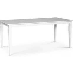 Sandhamn matgrupp; 180x95 cm bord med 6 st Sofiero matstolar + 6.00 x Stolsdyna