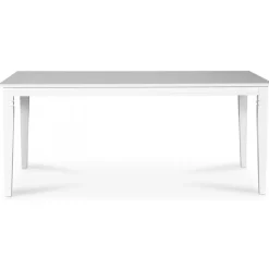 Sandhamn matgrupp; 180x95 cm bord med 6 st Crocket matstolar i grått tyg + 6.00 x Stolsdyna