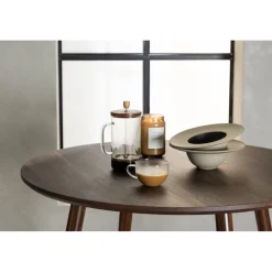 Sanford runt matbord i valnöt Ø100 cm