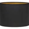 Sara Metallinsida lampskärm - Svart/Guld