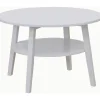 Sara runt soffbord Ø80 cm - Vit