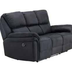 Saranda 3-sits reclinersoffa - Svart