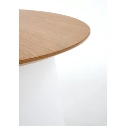 Saranda soffbord Ø69 cm - Vit