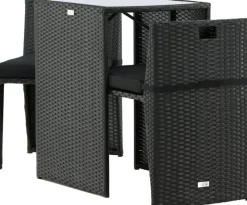 Savanna cafégrupp - Grå + Rengöringsmedel för utemöbler