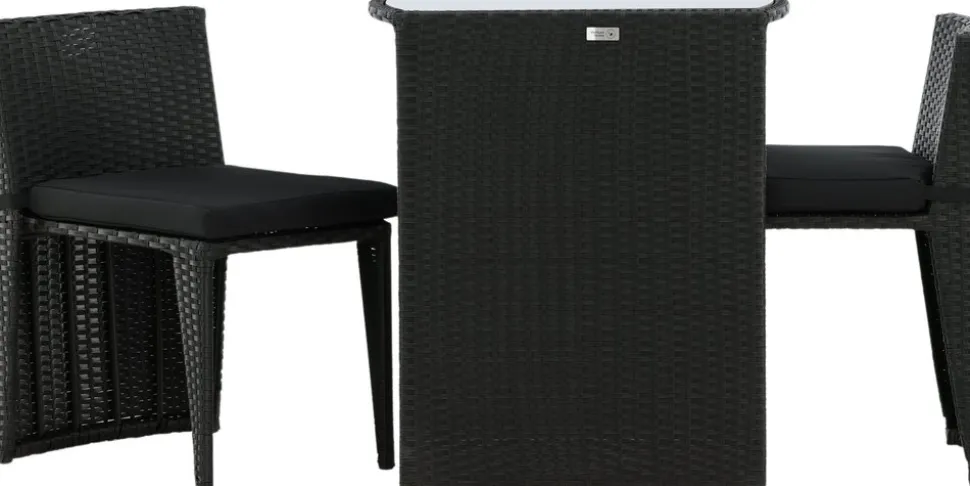 Savanna cafégrupp - Grå + Textilskydd för utemöbler