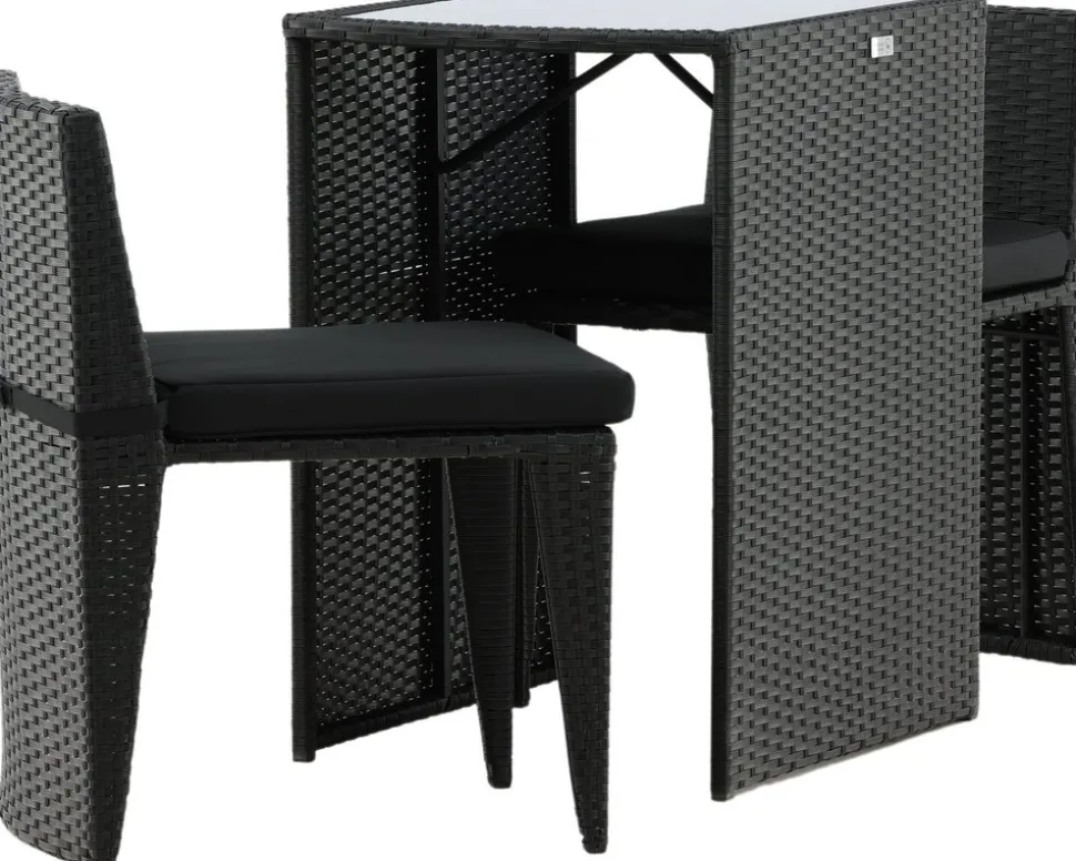 Savanna cafégrupp - Grå + Textilskydd för utemöbler