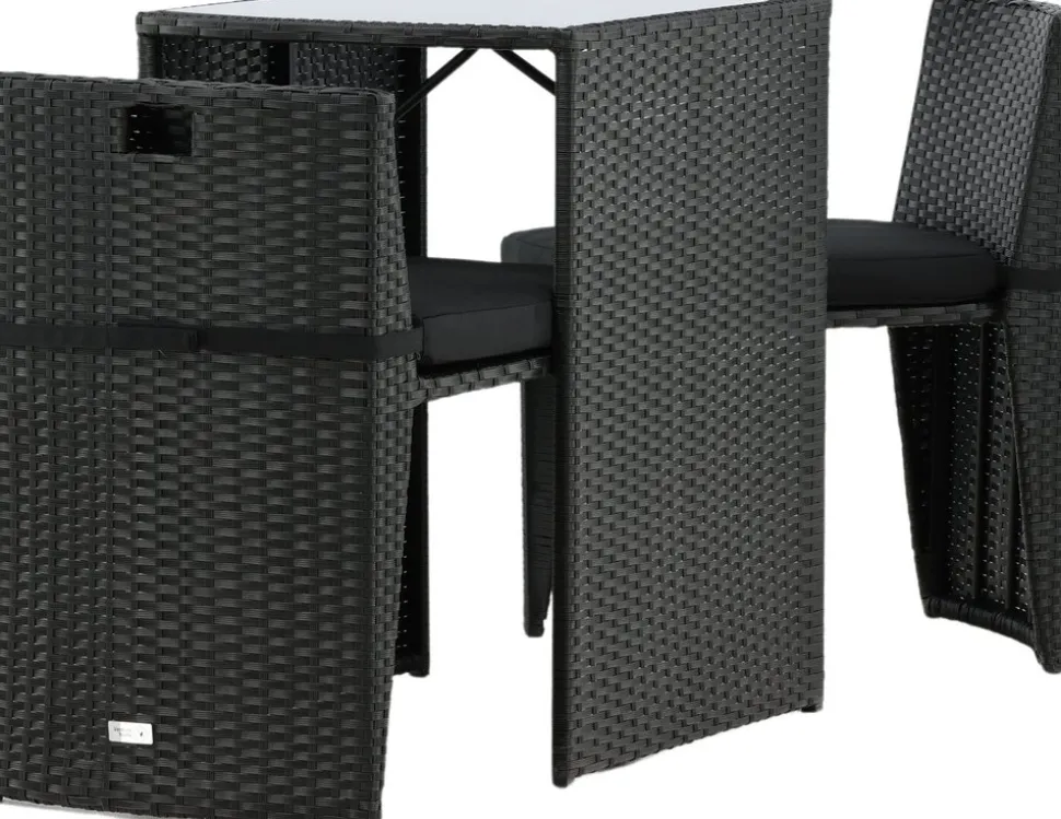 Savanna cafégrupp - Grå + Textilskydd för utemöbler