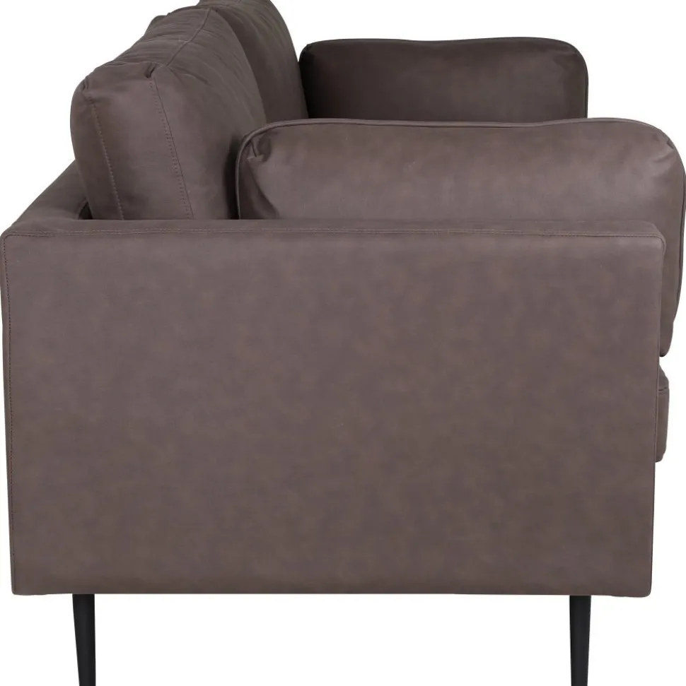 Savanna 2-sits soffa - Brun microfiber
