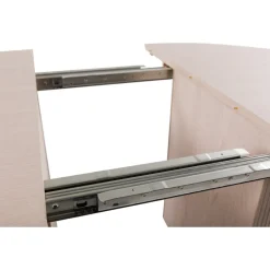 Scarlett matbord ø120 cm - Vitpigmenterad ek + Textilrengöring för möbler