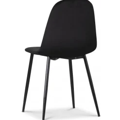 Seat matgrupp, matbord med 4 st Carisma matstolar - Svart + 4.00 x Stolsdyna