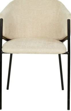 Seat matgrupp, matbord med 4 st Stacey sammetsstolar - Svart/beige + 3.00 x Möbeltassar