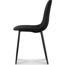 Seat matgrupp, matbord med 4 st Carisma matstolar - Svart + 3.00 x Möbeltassar