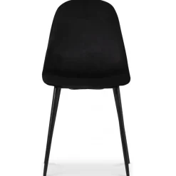 Seat matgrupp, matbord med 4 st Carisma matstolar - Svart