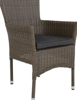 Seattle utestol - Mörkbrun + Textilrengöring för möbler