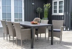 Seattle utestol - Mörkbrun + Textilrengöring för möbler