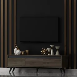 Secolo TV-bänk - Valnöt