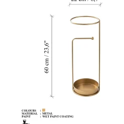 Semsi paraplyställ 3 - Guld
