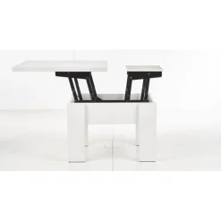 Serafin höj och sänkbart soffbord 80-160 x 80 cm - Vit