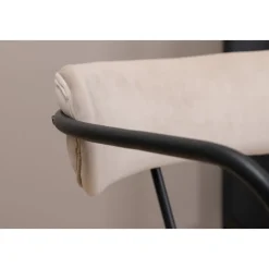 Shaun fåtölj - Beige sammet