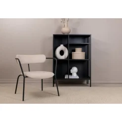 Shaun fåtölj - Beige sammet