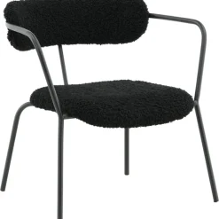 Shaun fåtölj - Svart teddy