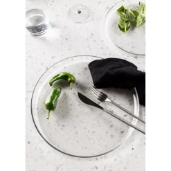 Shine tallrikar Ø26 cm - Klarglas