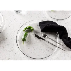 Shine tallrikar Ø26 cm - Klarglas