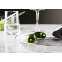 Shine tallrikar Ø26 cm - Klarglas