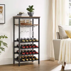 Shiraz vinställ - Brun/svart