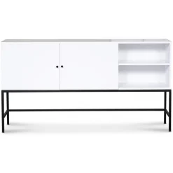 Sideboard 160 cm bred vit