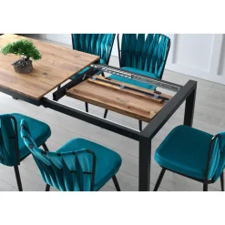 Silvia matbord 120-187 cm - Furu