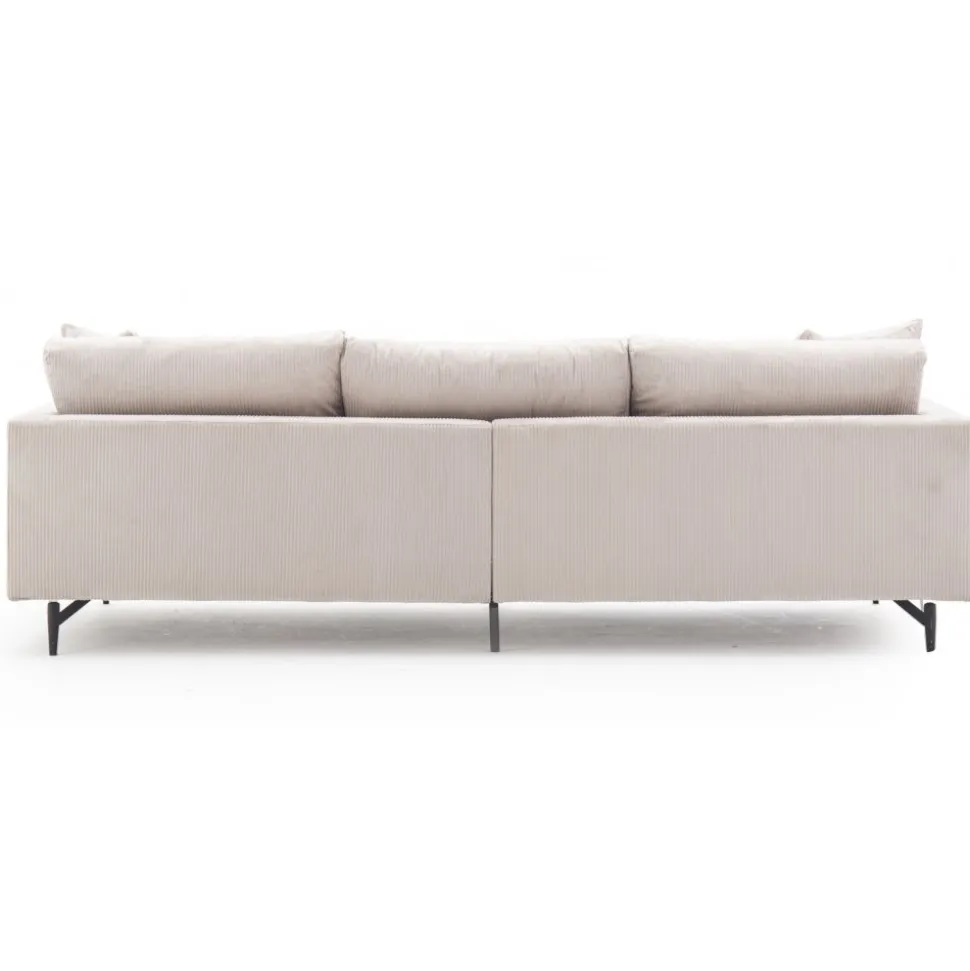 3-sits soffa i beige manchester - Hedlunda