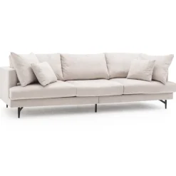 3-sits soffa i beige manchester - Hedlunda + Fläckborttagare för möbler