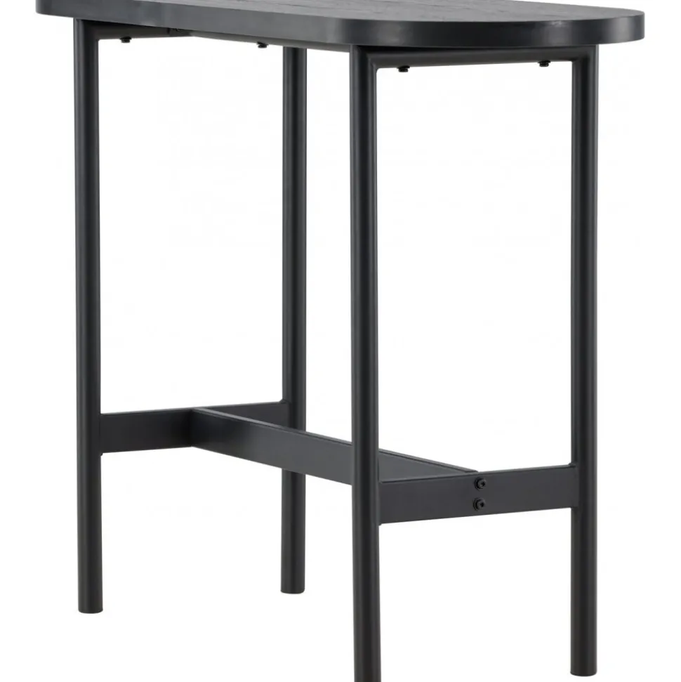 Skate sidobord 110 x 40 cm - Svart