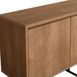 Skänk Ruba i valnöt - 140 cm